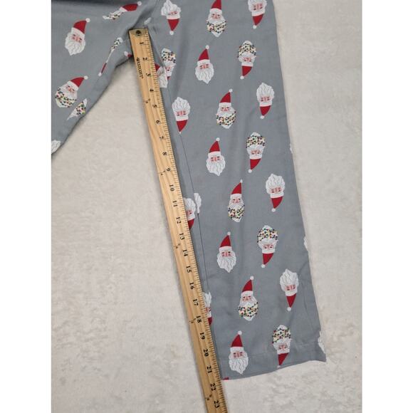 Unisex Kids Santa Christmas Pajama Set Size M (8) - Picture 3 of 14